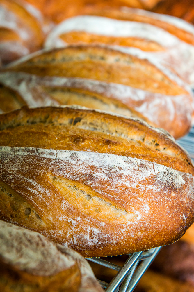 French sourdough loaf by Midnight Bear Breads. Daniel Lane photo