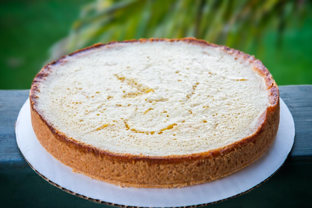 Lemon-Lilikoi-Tart-Web Passion fruit and Meyer lemon tart is perfect for the Hawaiian holiday table. Photo by Daniel Lane.
