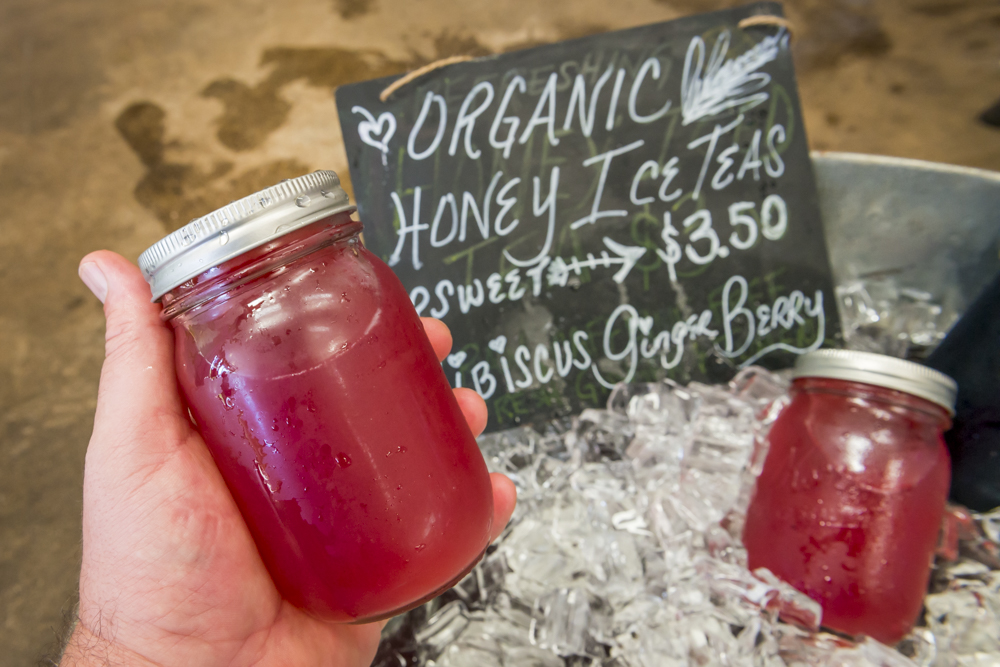 Warehouse-12-web My Kauai Honey's tea made with rose hips, hibiscus flowers, mint, ginger, calamansi, lemon and soursop leaves. Daniel Lane photo
