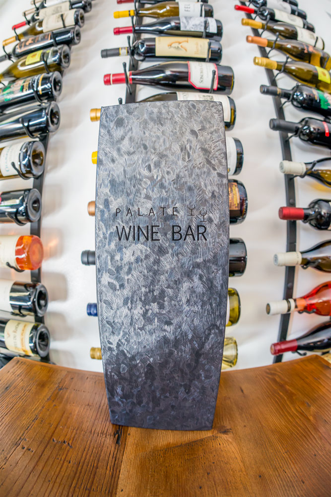 There are more than 60 wines at Palate Wine Bar. Daniel Lane photo