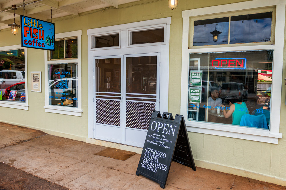 Little Fish Coffee in Hanapepe. Daniel Lane photo