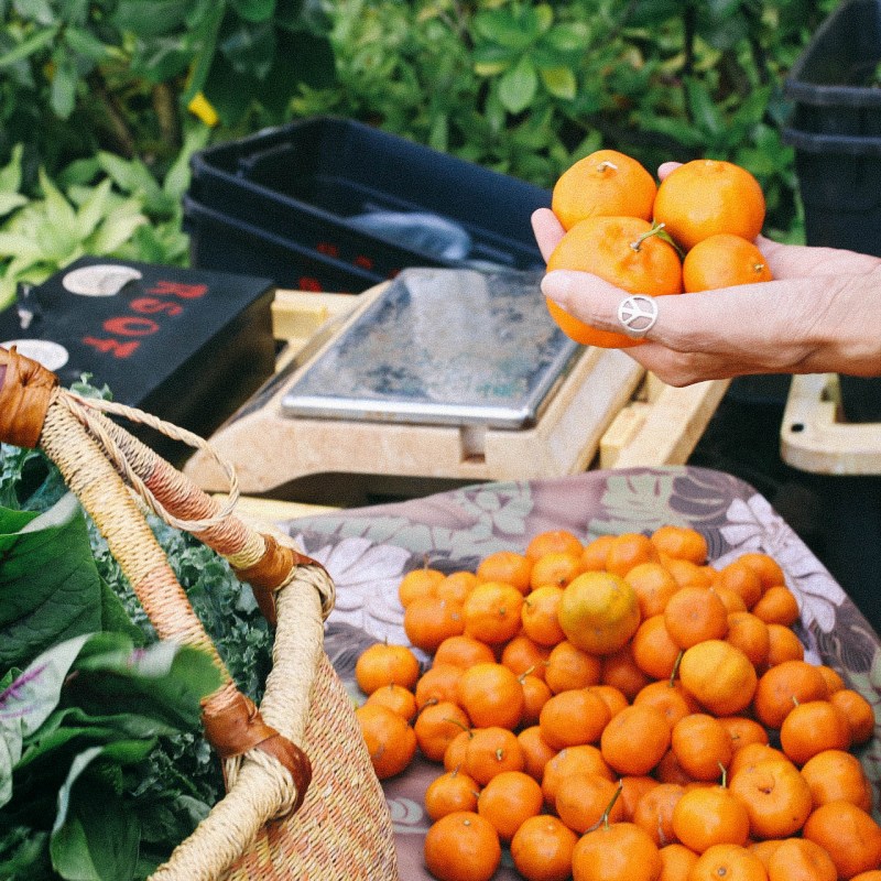 Market goods on Kauai, Hawaii